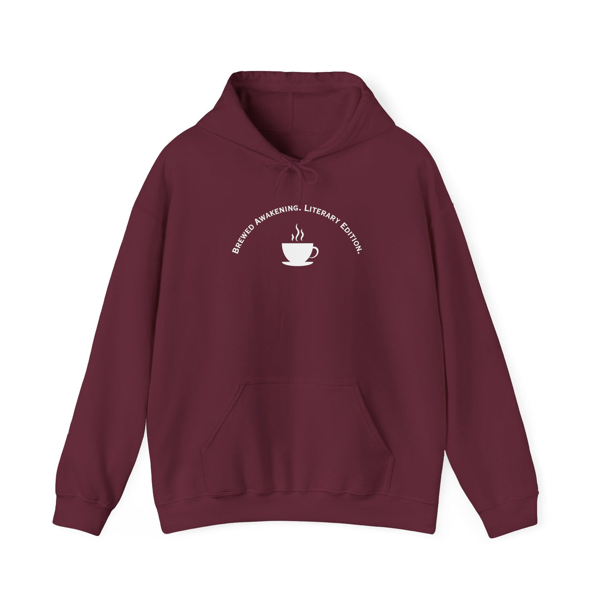 Brewed Awakening. Literary Edition Hoodie