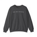 Coffee. Books. Poor Decisions. Sweatshirt