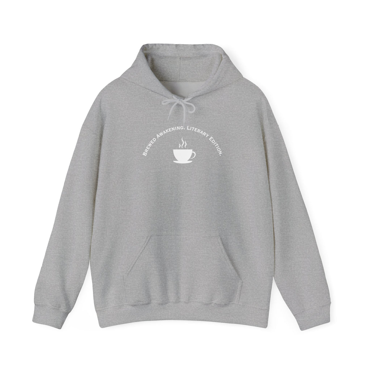 Brewed Awakening. Literary Edition Hoodie
