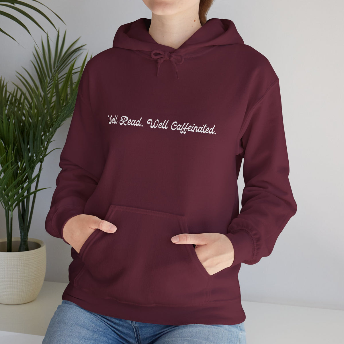 Well Read. Well Caffeinated. Hoodie