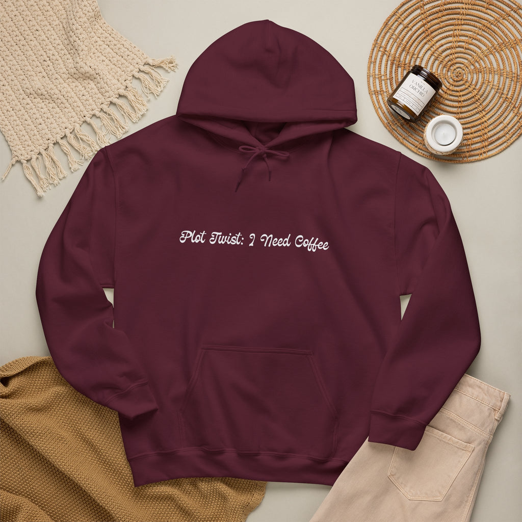 Plot Twist: I Need Coffee Hoodie