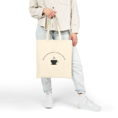 Brewing Awakening, Literary Edition Canvas Tote