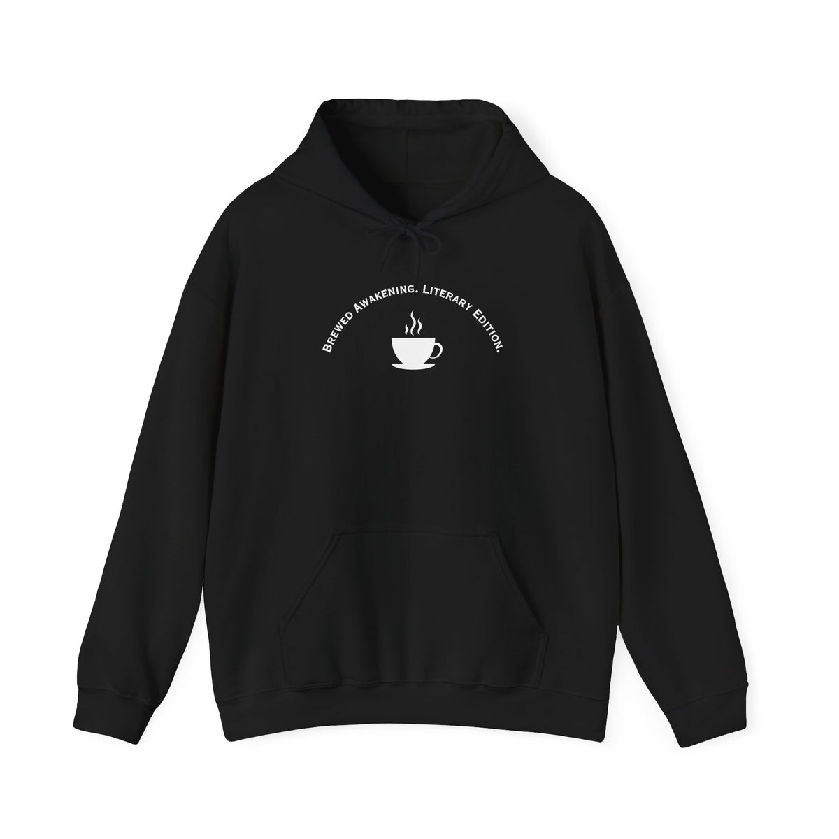 Brewed Awakening. Literary Edition Hoodie