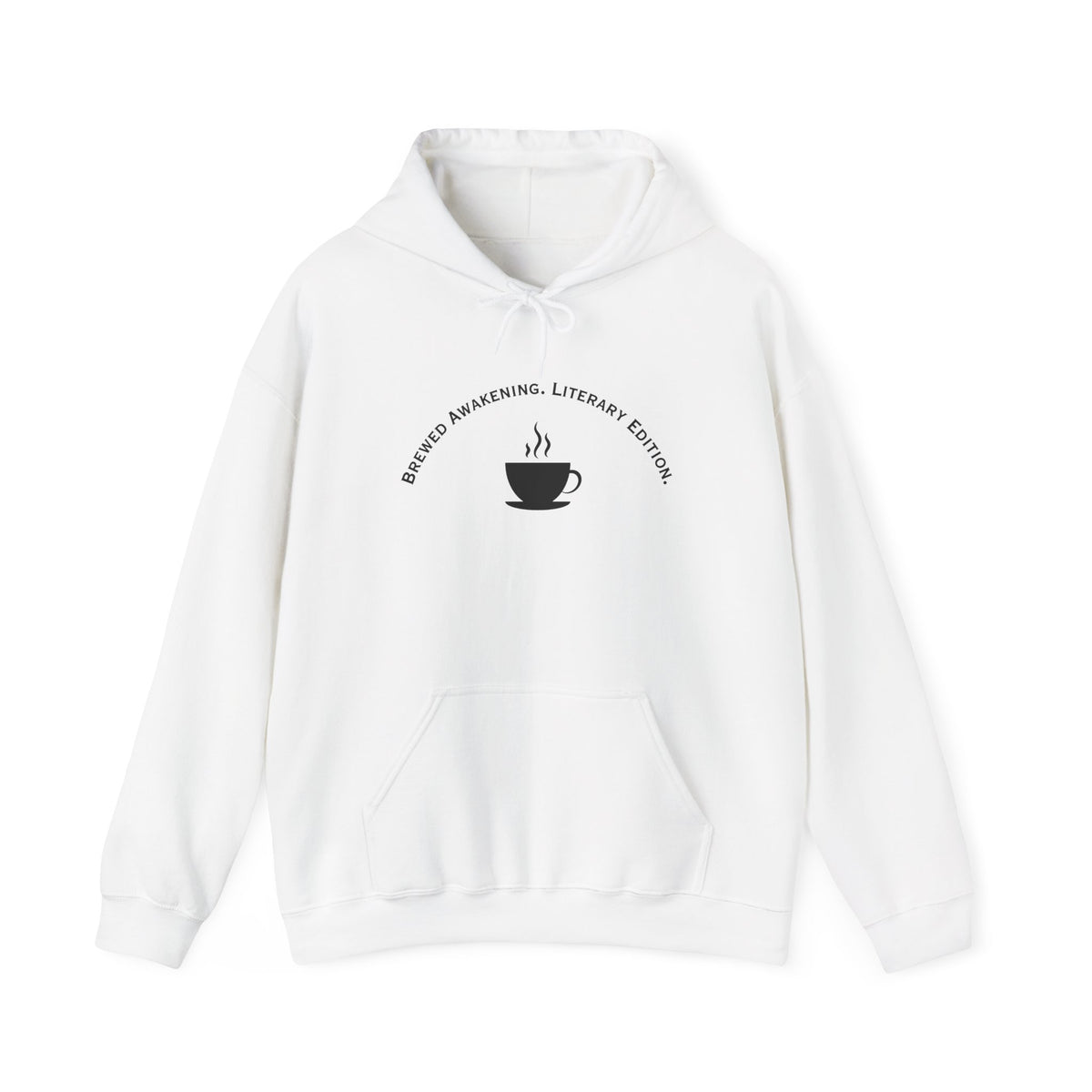 Brewed Awakening. Literary Edition Hoodie